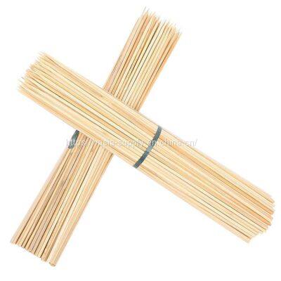 Buy Disposable China factory wholesale bulk round bamboo skewers Barbecue Sticks