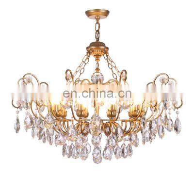 Stainless Steel and K9 Crystal for Living Room Bedroom Restaurant Dining Room 500mm Chandelier