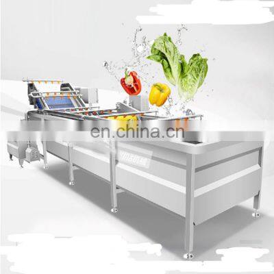 Multifunctional fruit and vegetable foam cleaning machine