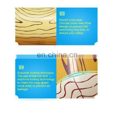 4pcs Inflatable Pool Inflatable Pool Fighting Float for 2 Players Fighting Float Row Toys Battle Log Rafts photo-5