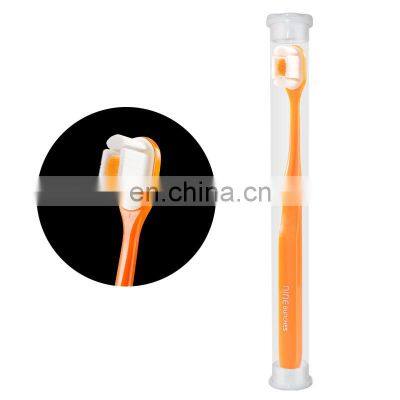 Dental Adult Size Pregnant Woman Type Medical Level 10000 Super Ultra Soft Bristles Plastic Nano Toothbrush