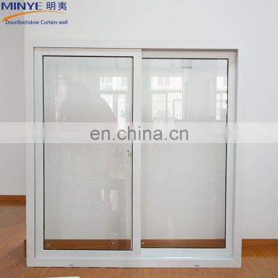 Plastic sliding window for home /UPVC sample windows new design