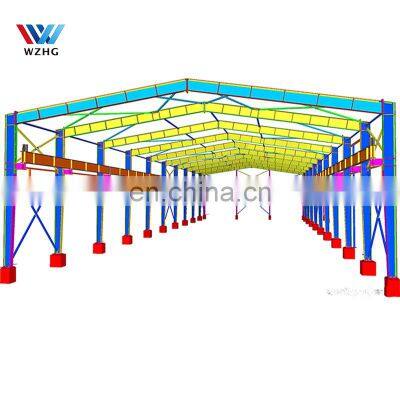 Low Cost Prefab Warehouse Disassemble Japanese Warehouse Steel Structure for Petrol Canopy Station Uruguay photo-3