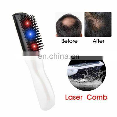 Laser Massage Hair Comb Electronic Infrared Anti-hair Loss Hair Growth Hairbrush photo-2