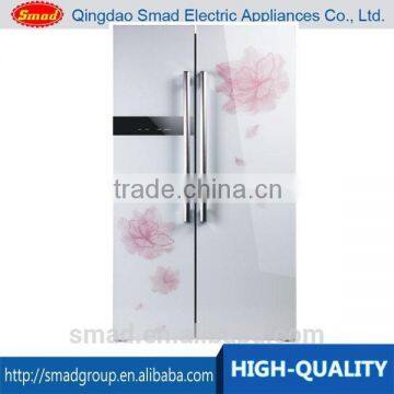 National home no frost side by side refrigerator stand price