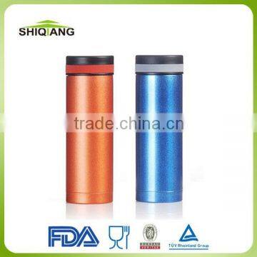 300ml Stainless steel vacuum insulated thermo mugs with color finishing