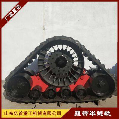 Retrofitting of Large Harvesters With Anti Sinking Track Chassis and Anti Slip Measures photo-3