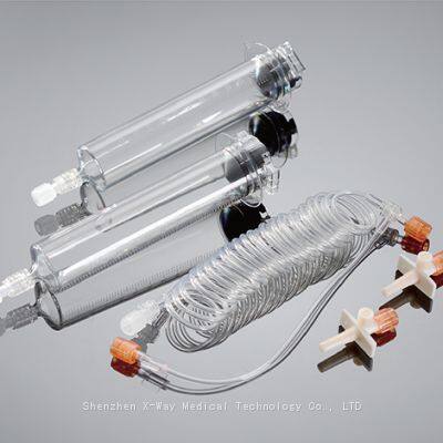 65ml 100ml 200ml CT MRI high pressure angiographic syringes for Bracco Empower YW-MR201, Medrad Mark V Nemoto 120S Illumina Zenith-15