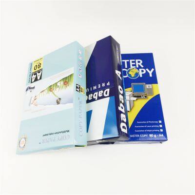 Manufacturers wholesale Wood Pulp Printing Paper white A4 size 500 sheets 70 80 gsm copy a4 paper MAIL+kala@sdzlzy.com