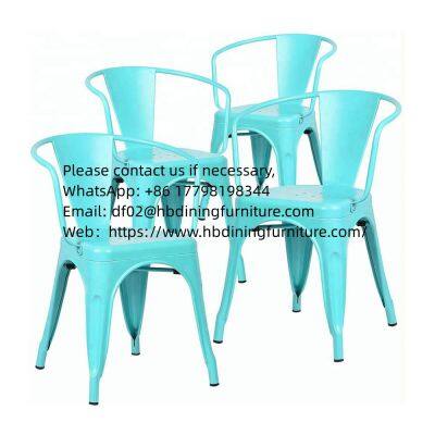 Metal dining chair