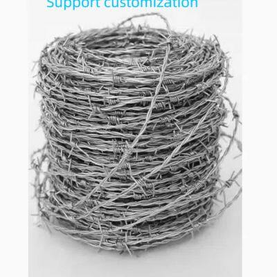 Barbed wire, barbed wire fence, barbed wire, caltrops, anti-theft hot dip galvanized steel wire