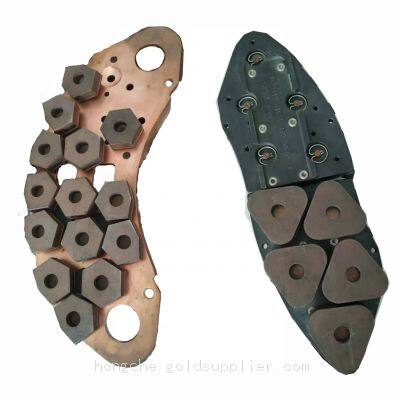 Various Type Railway Train Parts Compound Brake Pad