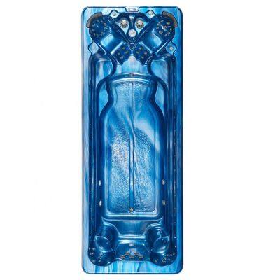 One Zone Fiberglass Pool Balboa Swim Spa Salt Water Swim Spa photo-5