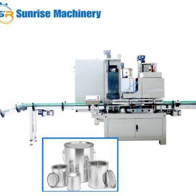 1-5L Round Metal Tin Container Making Manufacturing Equipment