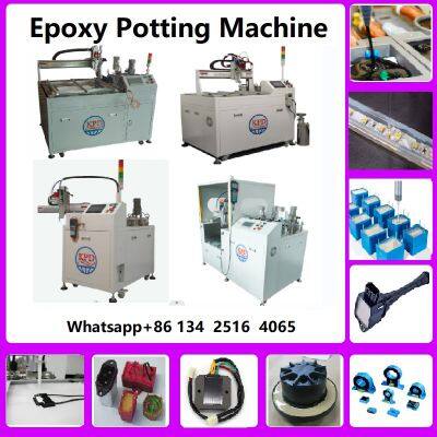 2k epoxy mixing machine two part epoxy resin dispensing machine 2 component epoxy potting machine for sensor inductor gluing