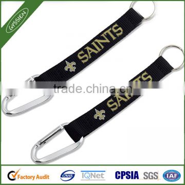 New Orleans Saints keychain short lanyard