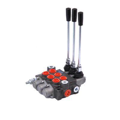 Bulgaria Series Loader Engineering Vehicle Manual Control Valve 3-P40 P40 Multi-way Valve