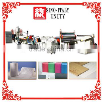 Excellent quality Expanded EPE Foam Sheet Extrusion Line