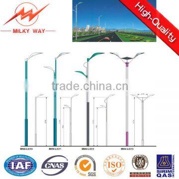 customized solar garden lighting pole light supplier