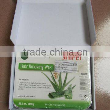 Shifei 1kg Aloe vera stripless hard wax