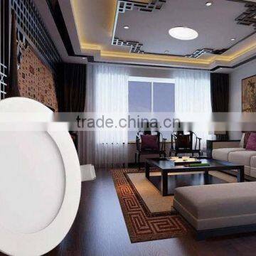 pure white LED round panel light 18W 24W