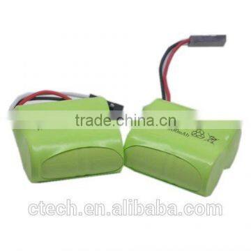 battery packs 4.8v nimh,ni-mh rechargeable battery aaa 4.8v 700mah,nimh 4.8v aaa 700mah rechargeable battery pack