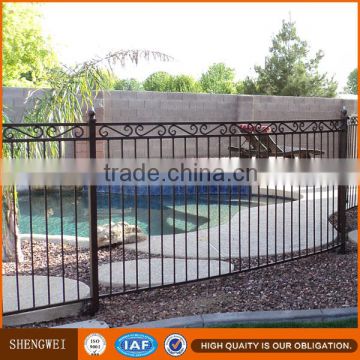 Cheap decorative swimming pool fence