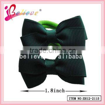 Wholesale ribbon bow fashionable hair bow women elastic band