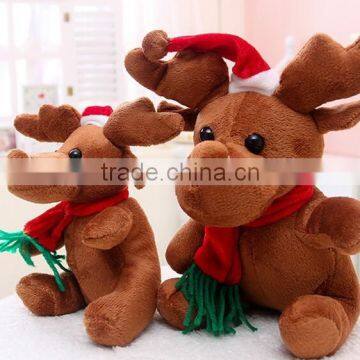 Christmas Gift Plush Toy Stuffed Christmas Deer photo-2