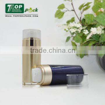 Plastic container for cosmetic with Dual Chamber