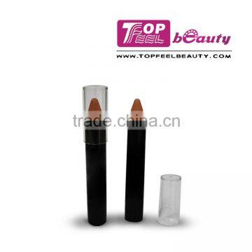 whole sale! Popular neutral color lipstick pen with injection black package