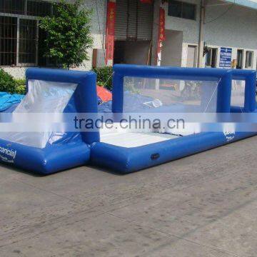 2013 sealed inflatable football pitch/ inflatable volleyball field