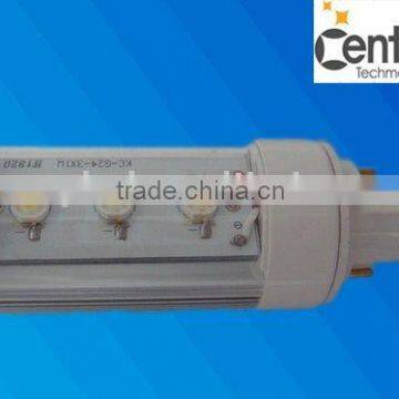 horizontal plug 3W G24 lamp socket