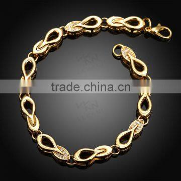 Exquisite Chinese Products 18k Gold Hand Chunky Jewellry Chain Bracelet for Men photo-5