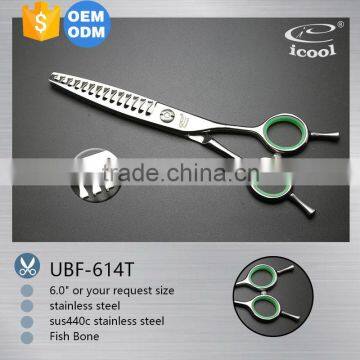 ICOOL UBF-614T professional fish bone thinning shears