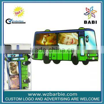 Green Car shape baby photo frame