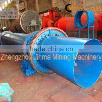 Rotary drum dryer for ore recycling