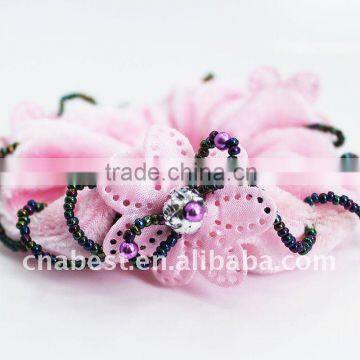 Lt.rose Fashion Flower Hairband
