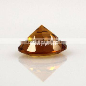 Synthetic Round Nano Spinel Loose Yellow Spinel Stone for Wax Setting photo-5