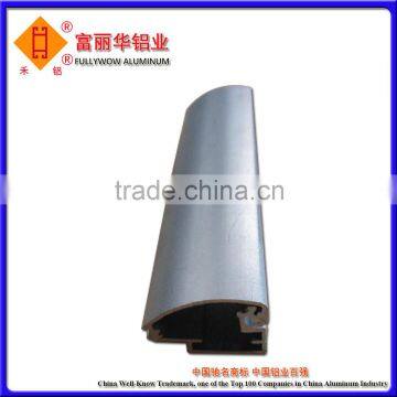 Decorative Aluminum Half Round Tubes for Building