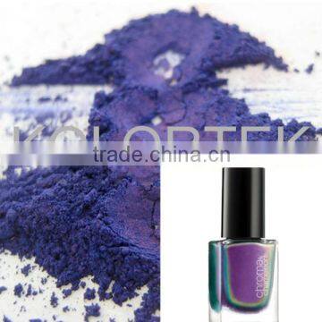 Color Shifting Nail Gel Pigment, Chroma Chameleon Nail Polish Pigments