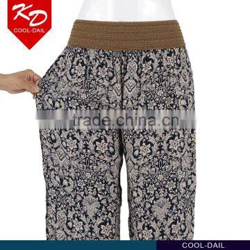 Wholesale Plus Size Indian Fat Woman Palazzo Pants Quality Choice photo-4