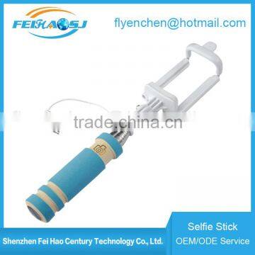 2016 selfie stick handheld monopod selfie stick mini wired smartphone monopod selfie sticks