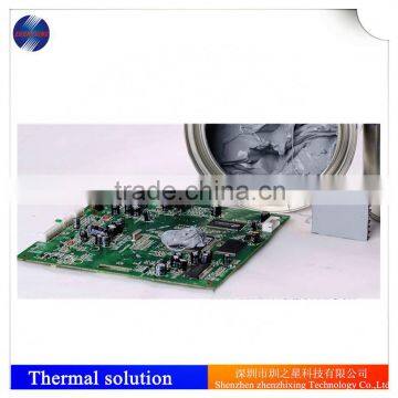 Low thermal resistance high temperature thermal paste for CPU