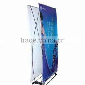 Doubleside exhibition show banner stand