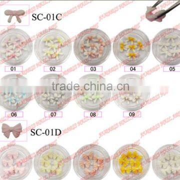 ! 8mm Ceramic Rose Flower /The Gel 3D Nail Art Tips Decoration Soft Ceramic Slice Flower /SC-01A 3D soft flower