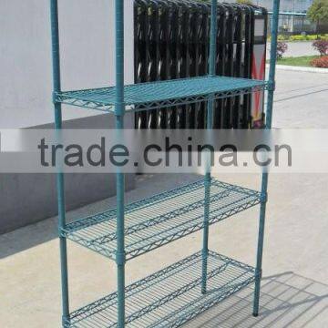 Best quality material Best sale American green color Wire shelf rack for catering equipment