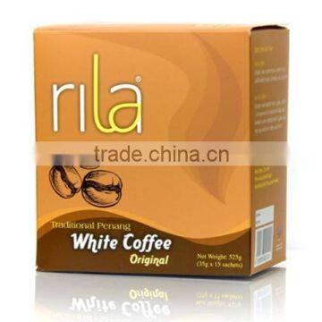 Instant 3 in 1 White Coffee Malaysian Coffee Hot Beverage Drink