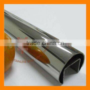 stainless steel glass clamps with SLOTTED tubes