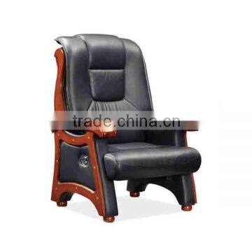 2015 Arrival leather wooden office chair